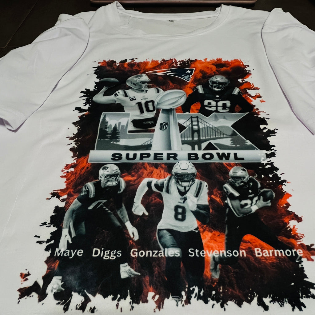 Customize Tee Option 1(White Shirt only)