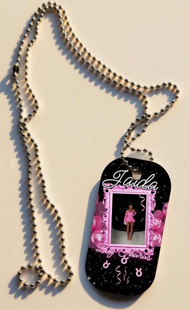 Custom Tag Necklace