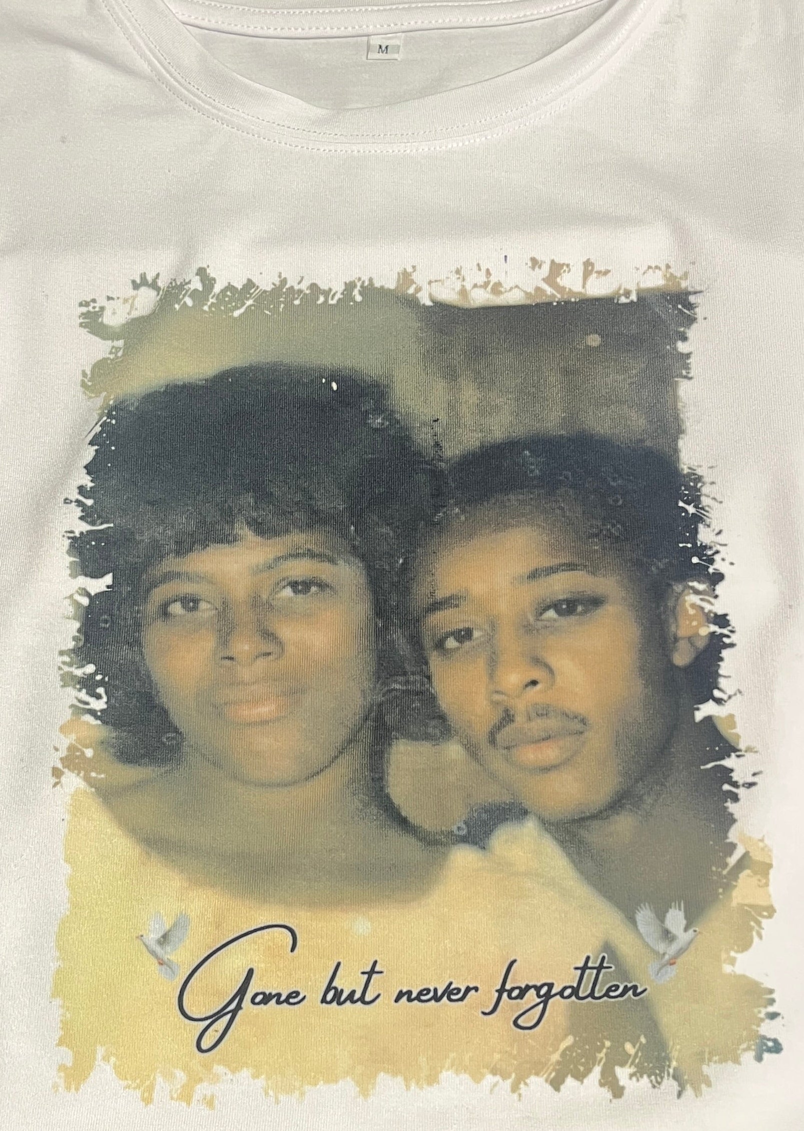 Customize Tee Option 1(White Shirt only)