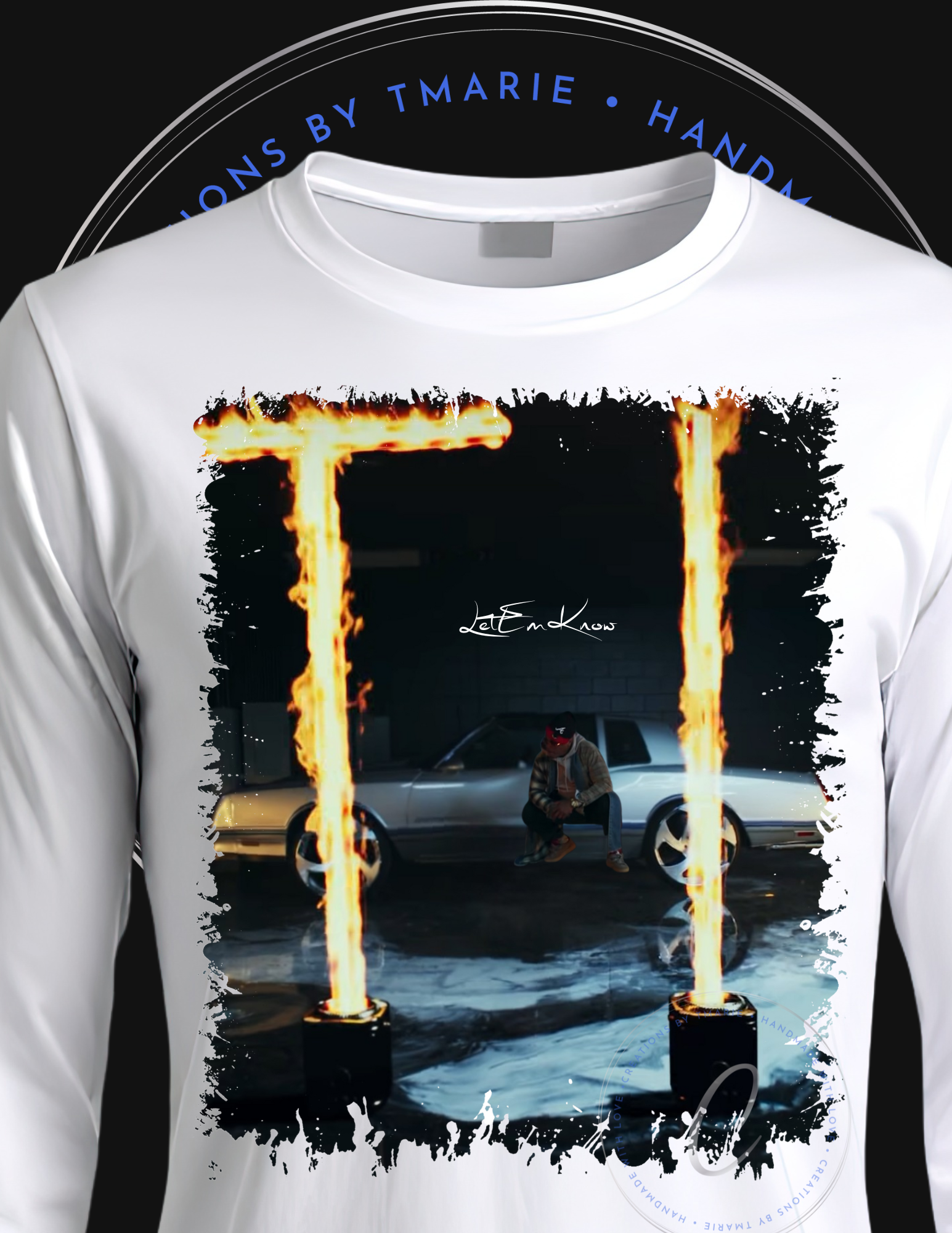 Customize Tee Option 1(White Shirt only)